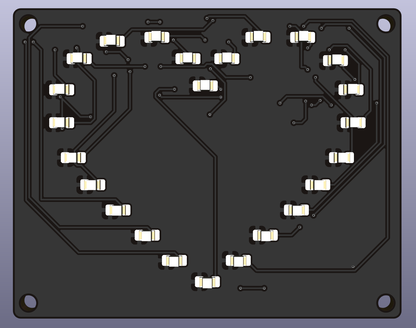 SMD LED-Herz mit NE555 - SMD Bausatz mit Herz