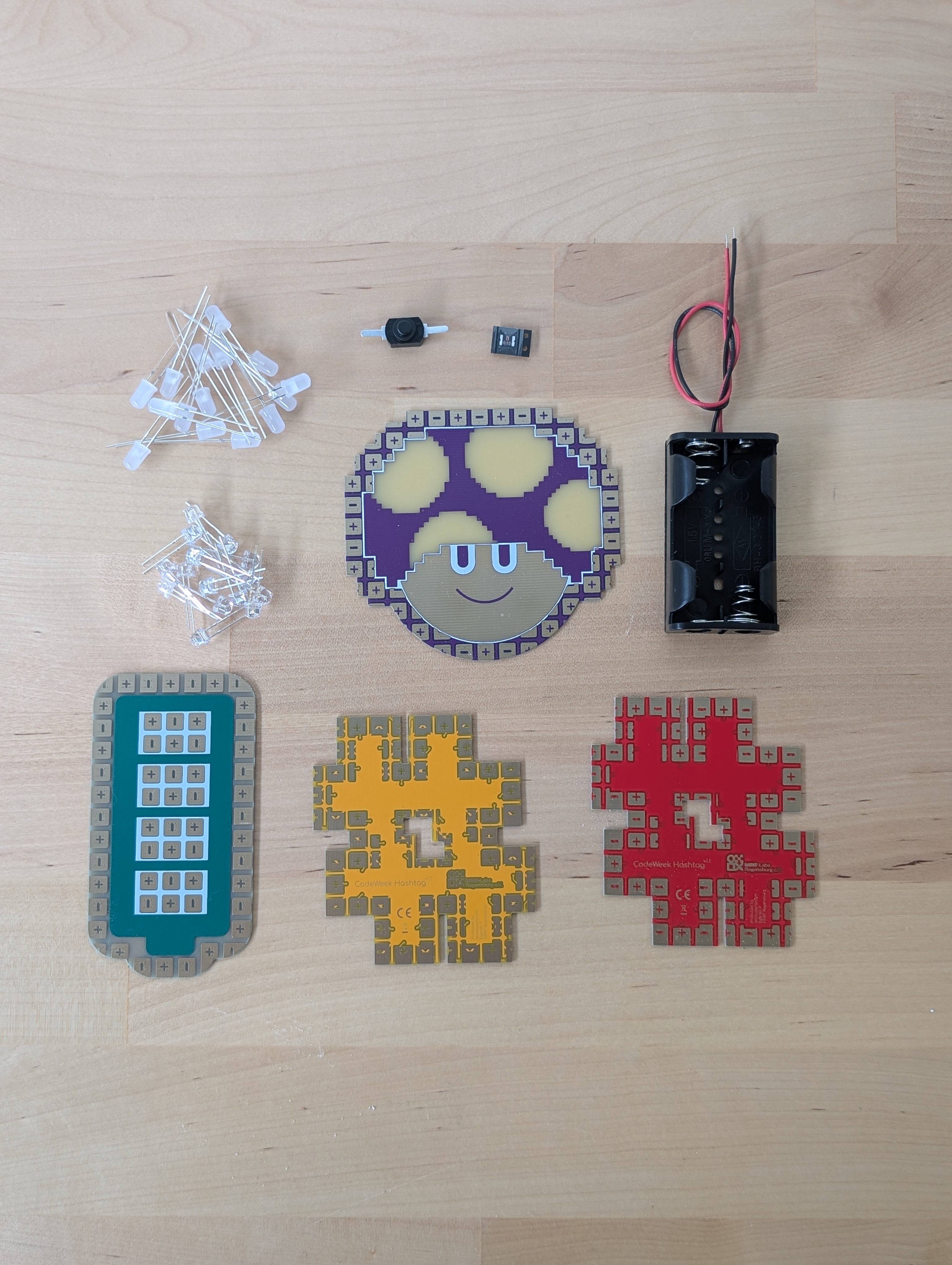 Code Week Sculpture – Your Light, Your Design