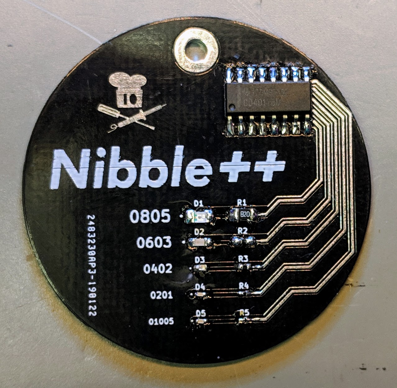 Nibble++ - Eine SMD Herausforderung für Erfahrene