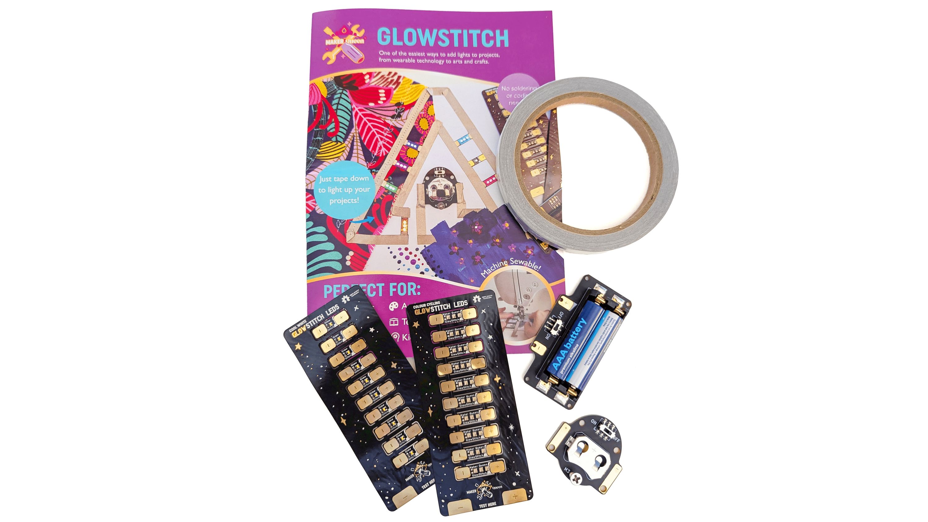 GlowStitch LEDs – Sewable LEDs for Creative DIY Projects