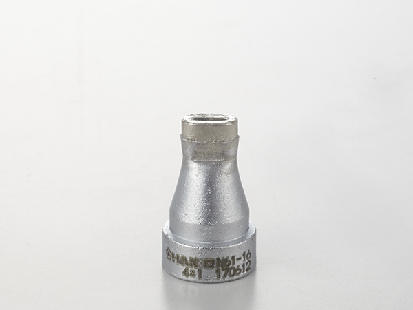 Silver desoldering nozzle N61-16 with rectangular opening and HAKKO marking
