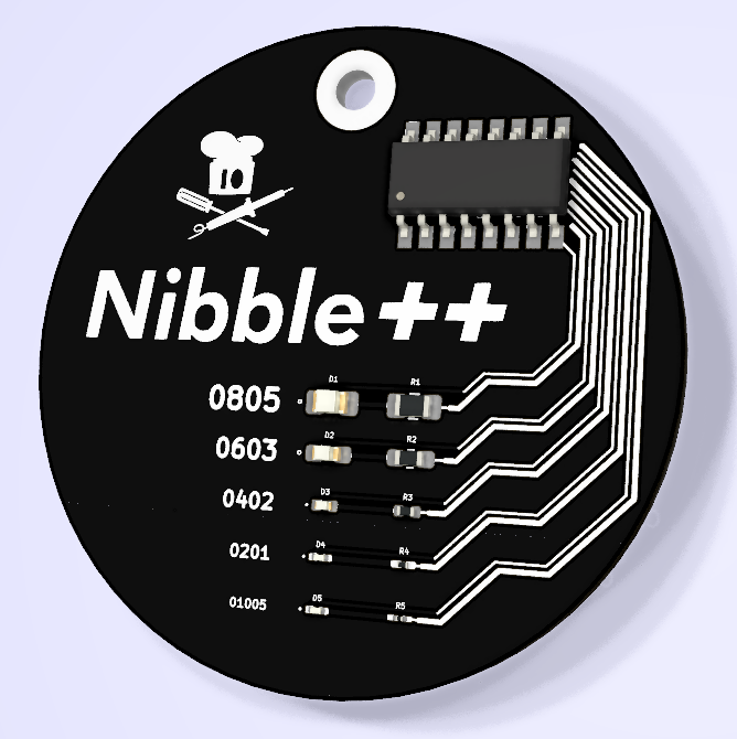 Nibble++ - Eine SMD Herausforderung für Erfahrene