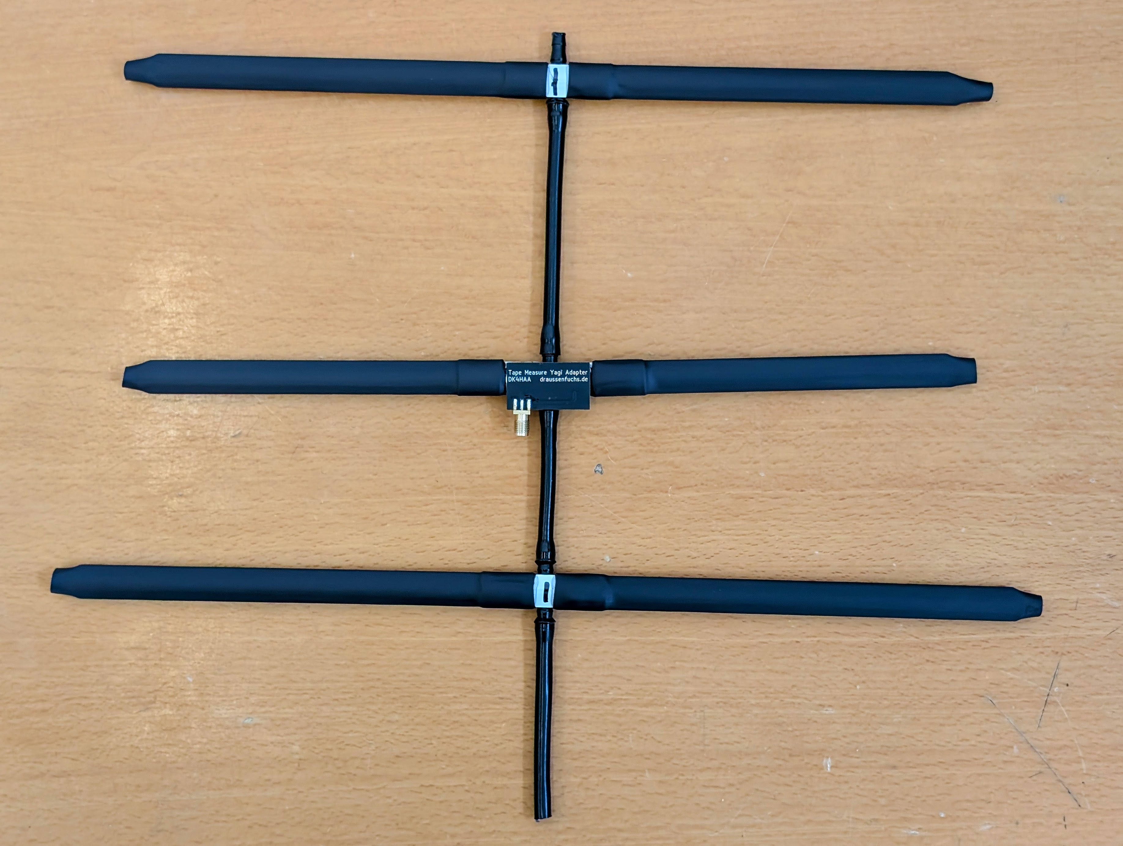 Draussenfuchs 433MHz Yagi Antennenbausatz - Die fertige Antenne