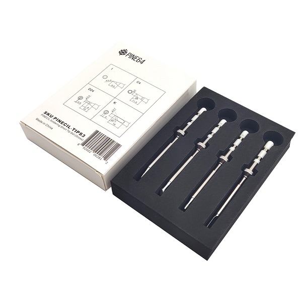 PINECIL soldering tip set - Big, short tip