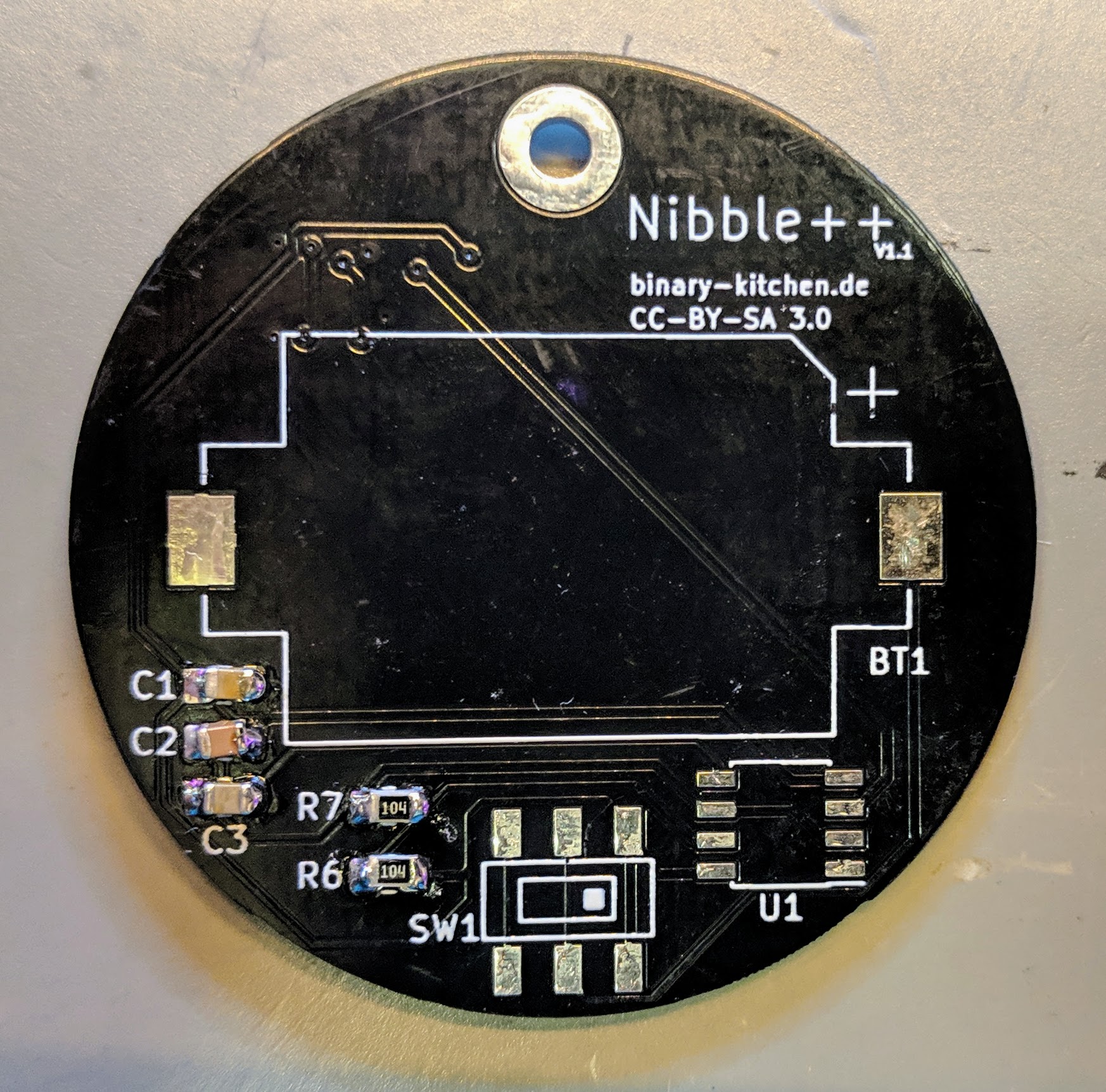 Nibble++ - Eine SMD Herausforderung für Erfahrene