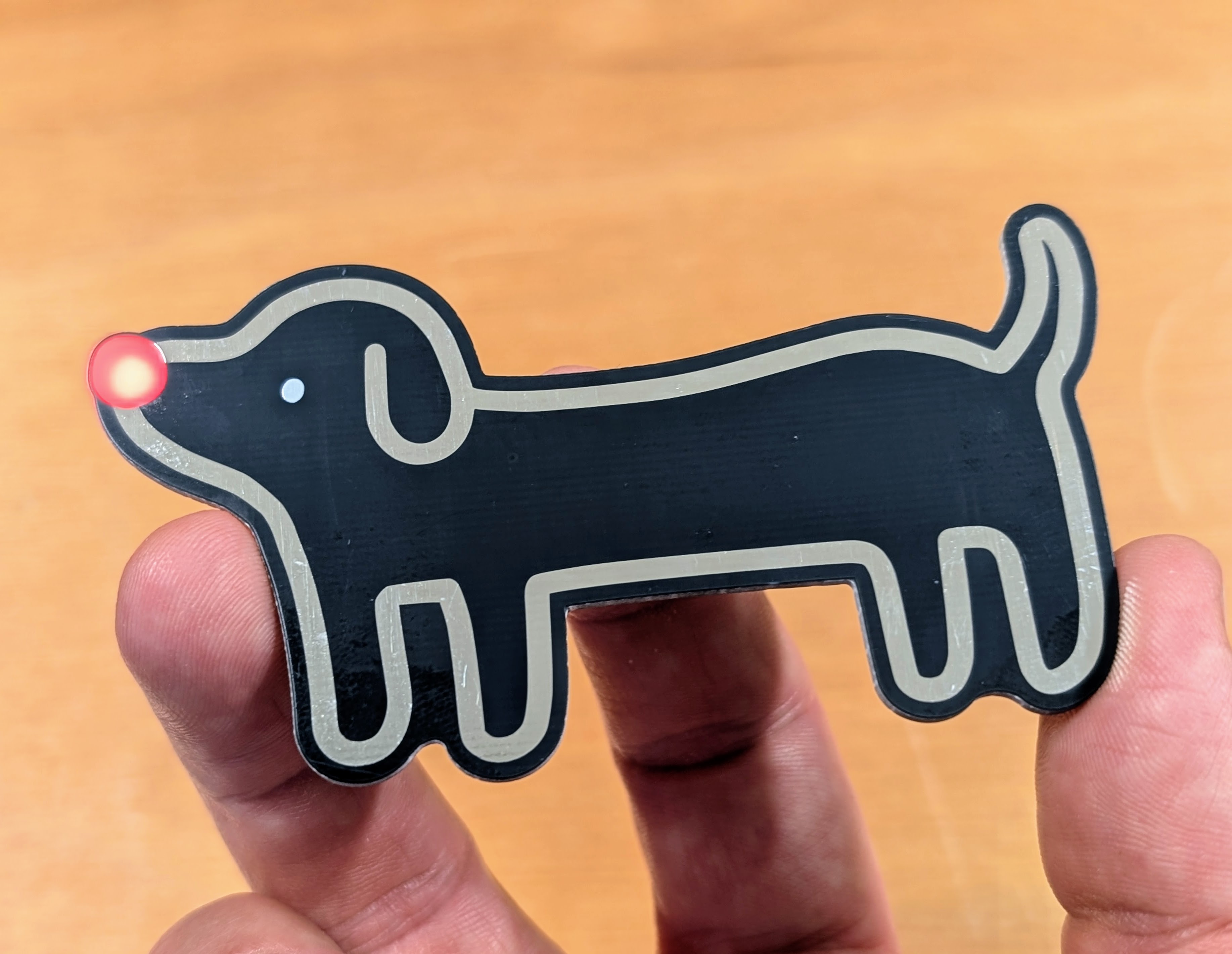 Nosedog Lötbausatz für Kinder - Leuchtende rote Nase