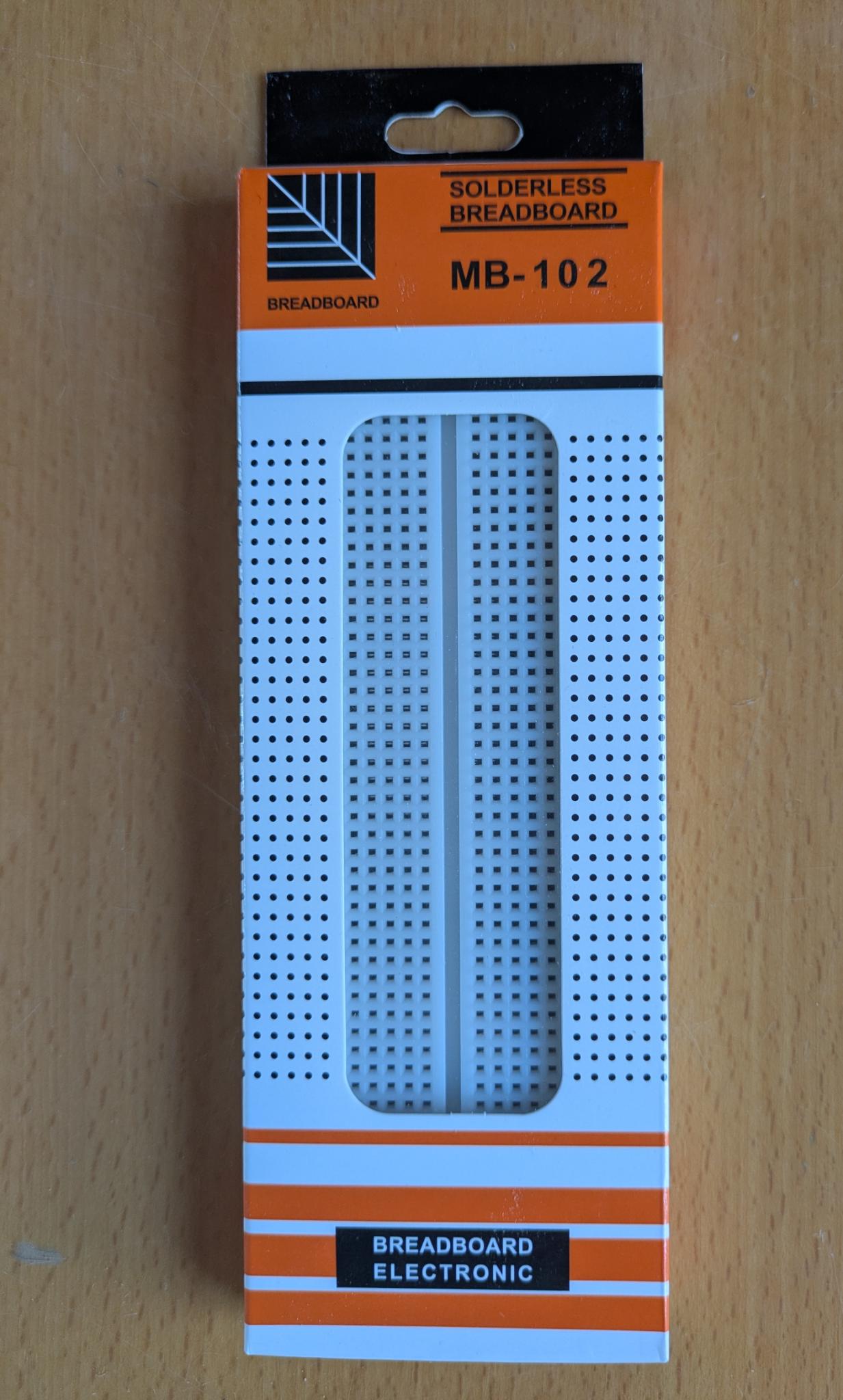 Breadboard transparent with 400 connections - Your experimental board for your own circuits