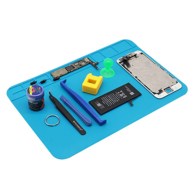 Heat-resistant silicone soldering pad Heat-resistant silicone soldering pad