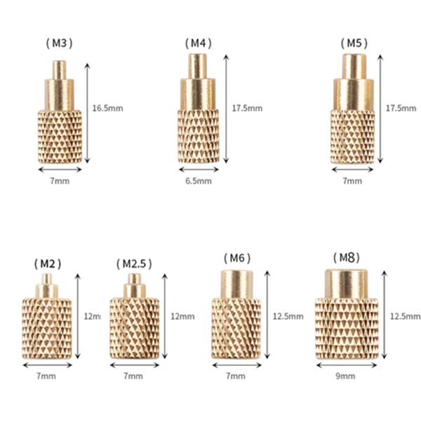 PINECIL threaded tip set and adapter