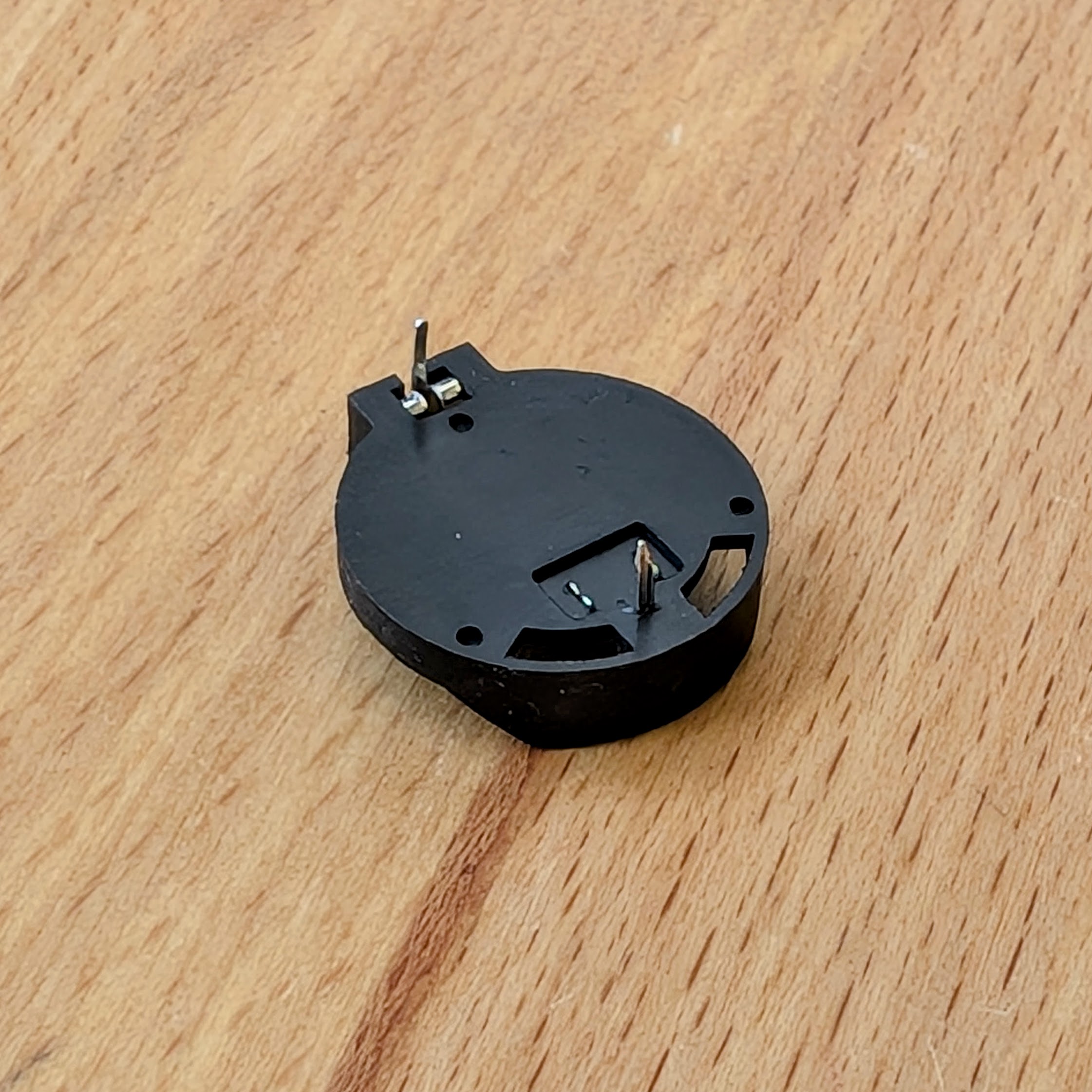 CR2032 Batteriehalter THT-Ausführung CR2032 Batteriehalter THT-Ausführung von unten