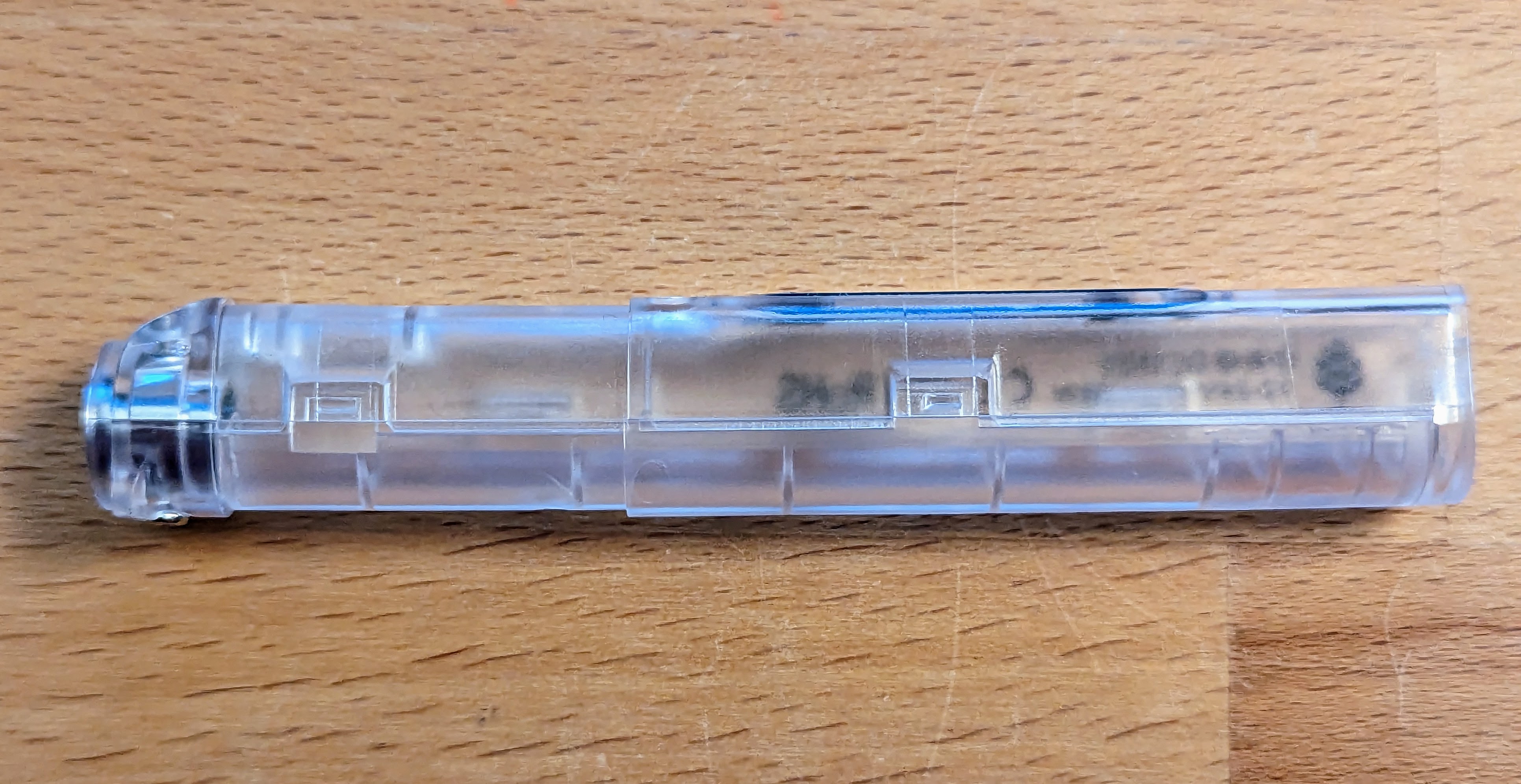 Transparent case for the Pinecil v2