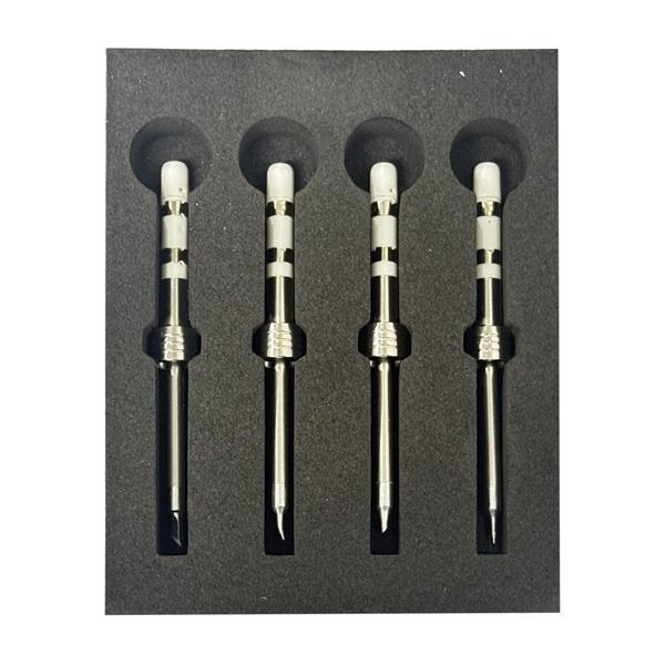 Fraos Soldeerpunten Set – 4 Grote Punten Voor Pinecil V1/V2 En TS100 – ST-I, ST-C4, ST-D24, ST-K